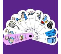 The Play Doctors Morning Routine Emotion Fan - Visual Schedule for Autism, ASD, SEN & Speech Delay | Nonverbal Communication Aid for Children | Visual Support Tool for Special Needs