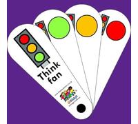 The Play Doctors Traffic Light Think Feelings Emotions & Behaviour Fan Cards - ASD/Autism/SEN/Special Needs Nonverbal Speech Delay Social Communication Aid