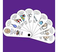 The Play Doctors What Can I do to Calm Down? Fan - ASD/Autism/SEN Social Communication Aid for Children