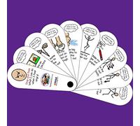 The Play Doctors What I Can Do When I Feel Angry? Fan - ASD/Autism/SEN Social Communication Aid for Children