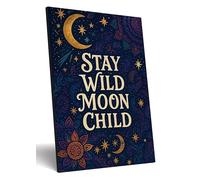 The Plum Penguin Maximalist Motivational Bold Wall Art Sign Plaque Inspire Every Day Vibrant Print A4 Wooden Home Décor Uplifting Decoration