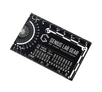 The Pocket Paleontologist - Small Metal Paleontology Ruler Scale, Mini Fossil Dig Multitool Gadget, Cool Tech Geek/Nerdy Archaeology Graduation Gift, Unique 3 Inch Metric Techie Tool - Genius Lab Gear