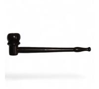 The Pocket Wizard - 15cm Handcrafted Wooden Smoking Pipe with Deep Bowl - Mystery Design Edition Wood Tobacco Pipe