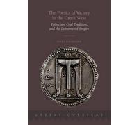 Nicholson - Poetics of Victory in the Greek West Epinician Oral Trad - J555z