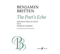 The Poet's Echo: (High Voice and Piano) (Faber Edition)