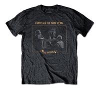 The Pogues Men's Fairytale Piano Heather T-Shirt in Grey | Size: Large The Pogues Grey L