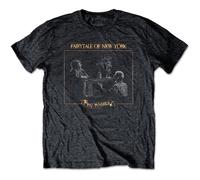 The Pogues Men's Fairytale Piano Heather T-Shirt in Grey | Size: Medium The Pogues Grey M