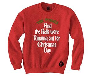 The Pogues Sweatshirt Bells were Ringing Out Logo Official Unisex Red