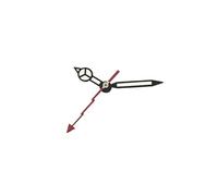 The Pointer Has A Black Border and White Three Pointer. The Green Glow in The Dark Pointer is Suitable for Installing NH35/36/4R(Lightning red)