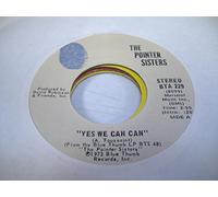 THE POINTER SISTERS 45 RPM Yes We Can Can / Jada