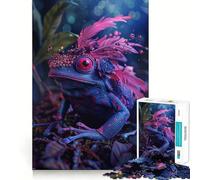 The Poison Dart Frog 1000 Teenager Pieces Jigsaw Puzzle Mind Exercise Toy Bonding Time Precision Cut Art Collection Piece (50x75cm)
