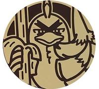 THE POKEMON COMPANY INTERNATIONAL Jumbo Coin SIRFETCH'D [Gold] 52MM Plastic