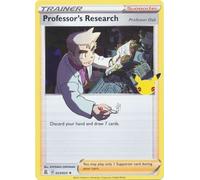 The Pokemon Company International Pokemon Single Card PROFESSOR'S RESEARCH 023/025 CELEBRATIONS, Multicolored