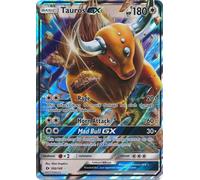 The Pokemon Company International Pokemon Single Card TAUROS GX 100/149 SUN & MOON Base, Multicolored