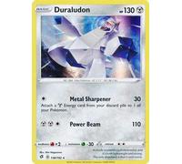 The Pokemon Company International Single Card DURALUDON 138/192 Holo REBEL CLASH