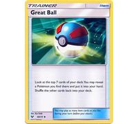 THE POKEMON COMPANY INTERNATIONAL Single Card GREAT BALL 60/73 Shining Legends