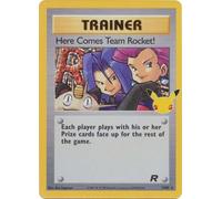 The Pokemon Company International Single Card HERE COMES TEAM ROCKET! Celebrations CLASSIC COLLECTION, Multicolored
