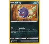The Pokemon Company International Single Card KOFFING 041/072 SHINING FATES, Multicolored