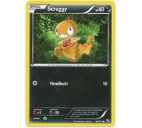 THE POKEMON COMPANY INTERNATIONAL Single Card SCRAGGY 68/114 BLACK & WHITE Base