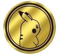 The Pokemon Company International TCG Coin PIKACHU [Gold] Large 52MM Diameter