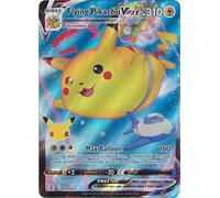 The Pokemon Company Pokemon Single Card FLYING PIKACHU VMAX 007/025 CELEBRATIONS, Multicolored