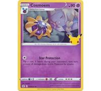 The Pokemon International Pokemon Single Card COSMOEM 014/025 CELEBRATIONS, Multicolored