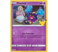 The Pokemon International Pokemon Single Card COSMOG 013/025 CELEBRATIONS, Multicolored