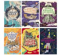 The Polar Bear Explorers’ Club Series 6 Books Collection Set (The Polar Bear Explorers' Club, Explorers on Witch Mountain, Explorers on Black Ice Bridge, The Ocean Squid Explorers' Club, & 2 More)