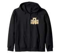 The Polar Bears Zip Hoodie