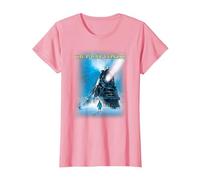 The Polar Express Big Train T-Shirt, Women, Pink, X-Large