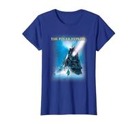 The Polar Express Big Train T-Shirt, Women, Royal Blue, 3X-Large