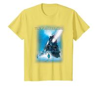 The Polar Express Big Train T-Shirt, Youth, Lemon Yellow, 3T