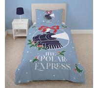 The Polar Express Christmas Train Single Duvet Cover And Pillowcase Set
