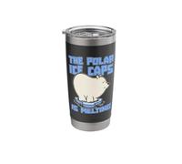 The Polar Ice Caps is Melting Loves Awareness Global Warming Stainless Steel Insulated Tumbler