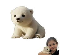 The Polar Pal - Cuddly Gift-Ready Polar Bear Plush, Daily Soothing Companion for Hugs, Comfort & Relaxing Moments, Ultra-Soft Stuffed Animal Pal (1 pcs)
