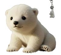 The Polar Pal - The Plush That Calms You in Seconds, Official Ultra-Soft Hugging Companion for Stress Relief, Polar Bear Stuffed Animal Palm Pal, Sleep & Emotional Comfort Soothing (1 Pcs)