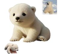 The Polar Pal - the Plush That Calms You in Seconds, the Polar Pal Plush, Ultra-Soft Fur, Unique Comfort That Heals, Soothing Design Backed