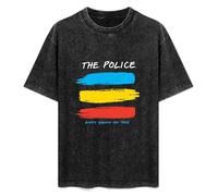 The Police Band Every Breath You Take Synchronicity Logo Men's T-Shirt Unisex Black Men Tees 3XL