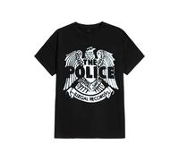 The Police - Illegal Records Eagle - T-Shirt - black - M - 100% Cotton,Jersey M