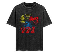 The Police in Concert Men's T-Shirt Unisex Black Men Tees XL