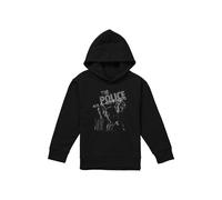 The Police Japanese Photo Youth Kids Pull-Over Hoodie, Black The Police Black 12-13 Years