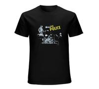 The Police Live Band Men T-Shirt (Black XXL)