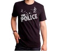 The Police Rock Band Live Concert Zenyatta Trio T-Shirt L Black