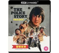THE POLICE STORY TRILOGY (Eureka Classics) STANDARD EDITION 3-Disc 4K UHD Blu-ray