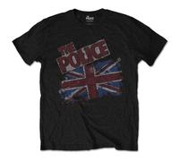 The Police T-Shirt: Vintage Flag OFFICIAL NEW