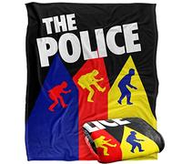The Police The Police Bkt Silky Touch Super Soft Throw Blanket 152 X 127 Cm