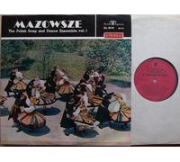 The Polish Song and Dance Ensemble - MAZOWSZE The Polish Song and Dance Ensemble vol. 1 Picture Sleeve MUZA Polskie Nagrania # XL 0141