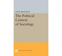 The Political Context of Sociology
