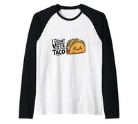 The Political Taco Graphic Raglan Baseball Tee