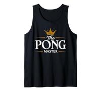 The Pong Master - Table Tennis Champion - Statement Motif Tank Top